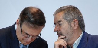 Soon-to-be Economy Minster of Mexico Marcelo Ebrard and incoming Foreign Affairs Minister of Mexico Ramón de la Fuente, authors of a recent Washington Post editorial defending the proposed judicial reform