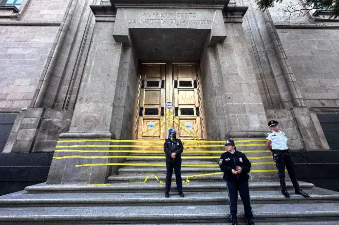 Supreme Court building in Mexico City