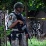 A National Guard agent in Sinaloa