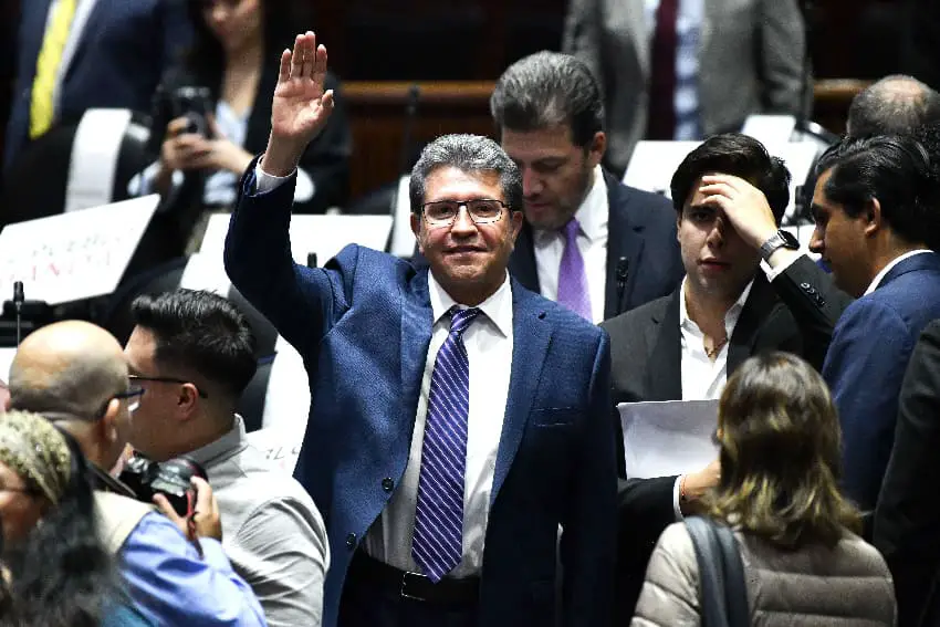 Federal Deputy Ricardo Monreal in Congress