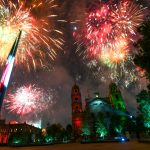 Fireworks in Toluca, México state