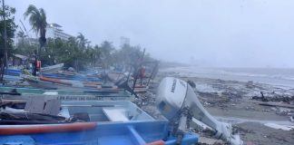 Areas including southern Guerrero and coastal Oaxaca as well as the Isthmus of Tehuantepec across to the Gulf could see considerably more rain today and throughout the week.