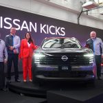 Aguascalientes Governor Tere Jiménez at the Nissan announcing the new 2025 Kicks.