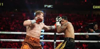 Canelo Álvarez is 11-2-1 against previously undefeated opponents.