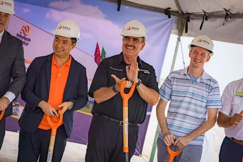 Intretech's new plant in Nuevo León is expected to employ 1,500 people.