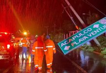 Two people were killed in the municipality of Tlacoachistlahuaca when a mudslide swept away their home on Monday night.