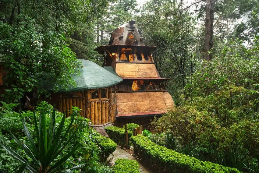 Jaime Maussan's cabin near Mexico City