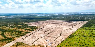 Planned site of Volvo plant in Nuevo León
