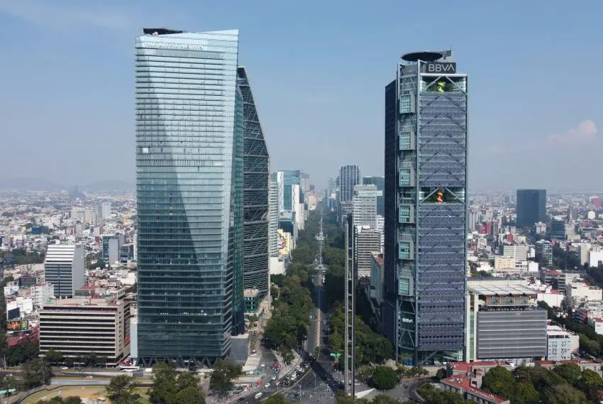 Vista de la Ciudad de México Reforma