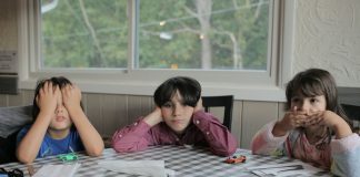 Sad children conjugating verbs in Spanish