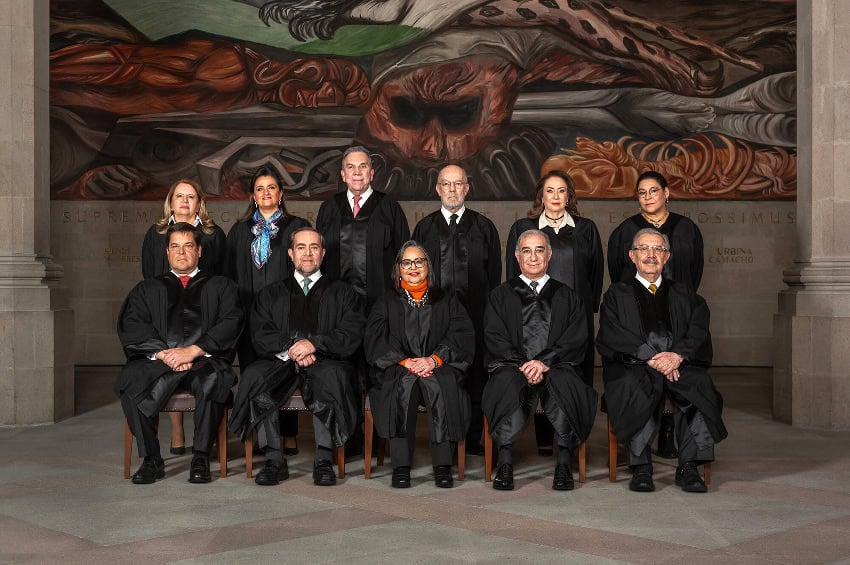 Magistrados de la Corte Suprema de México