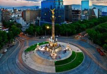 Angel de la Independencia in Colonia Cuauhtemoc guide, Mexico City