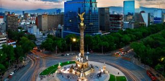 Angel de la Independencia in Colonia Cuauhtemoc guide, Mexico City