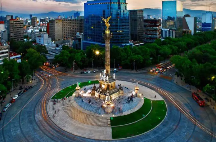 Angel de la Independencia in Colonia Cuauhtemoc guide, Mexico City