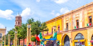 Querétaro historic center plaza