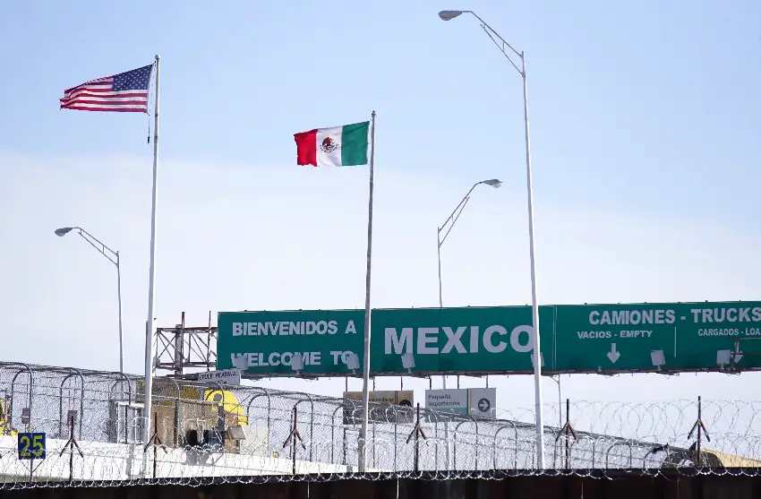 U.S.-Mexico border crossing