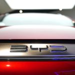 BYD car close-up