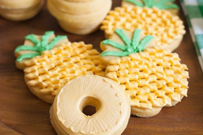 Mexican Pineapple christmas cookies