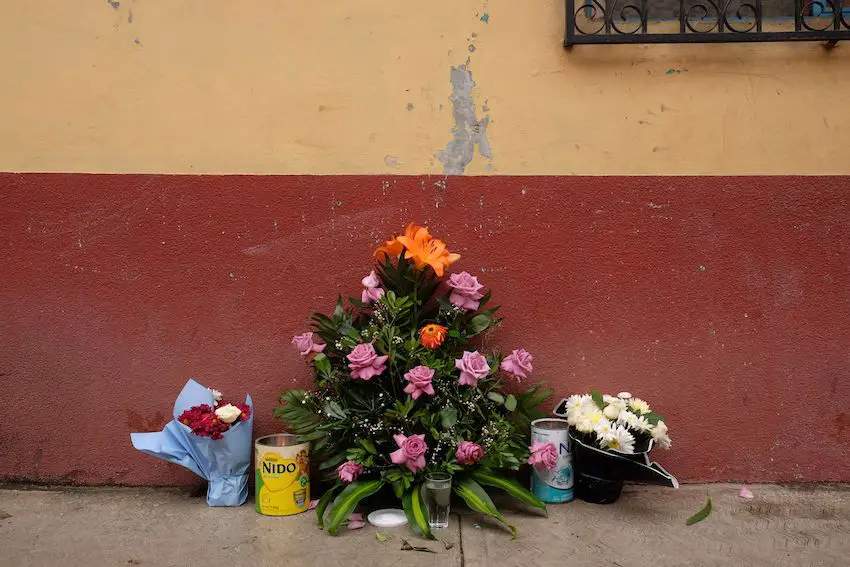 A memorial for Father Marcelo Pérez Pérez