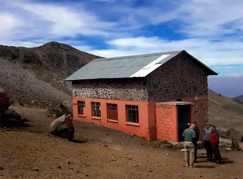 The Piedra Grande shelter on Pico de Orizaba