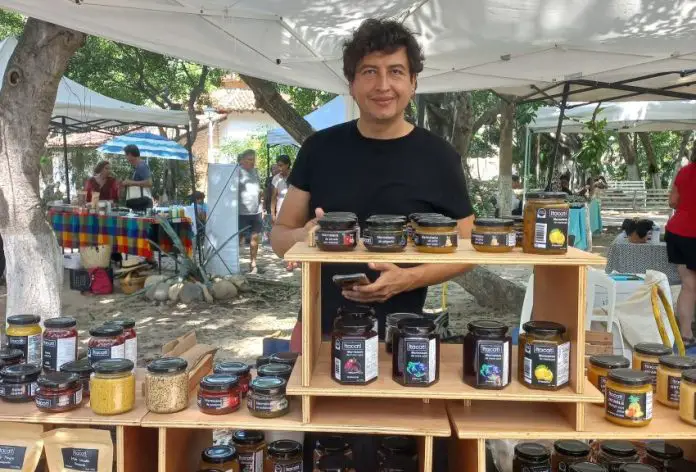 Bay of Banderas market stall holder