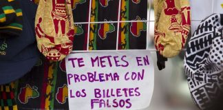Almost half of the phony bills identified between January and September were located in just three federal entities: Mexico City, México state and Jalisco.