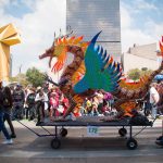 Watch as Paseo de la Reforma transforms into a magical world of color during the Parade of Alebrijes on Oct. 19.