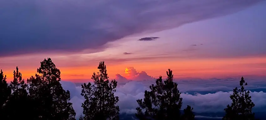 View of the top of Pico de Orizaba