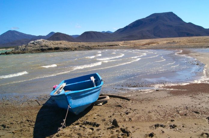 Drought at the Benito Juárez dam, part of the Mexico water crisis