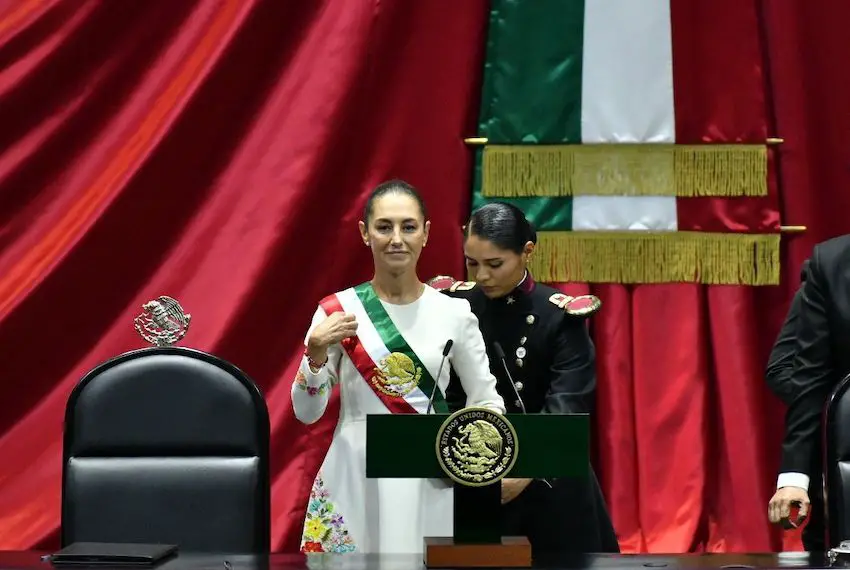 Claudia Sheinbaum is sworn in as president of Mexico