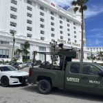 The shooting occurred on Caracol Beach behind the Riu Palace Las Americas hotel.