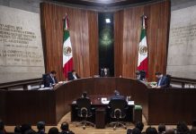 The Mexican Federal Electoral Tribunal chambers