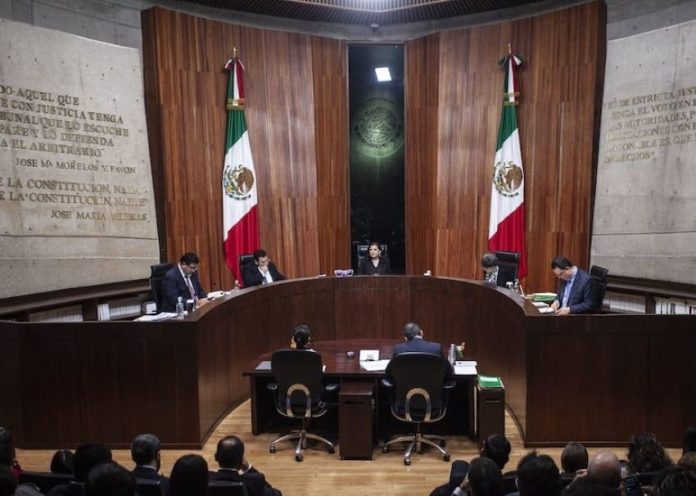 The Mexican Federal Electoral Tribunal chambers