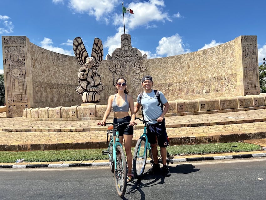 Jenny Frausto-Aguayo and Kevin Frausto in Mérida