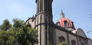 Church of La Sabatina in San Miguel Chapultepec