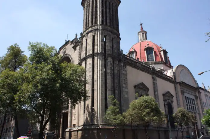 Church of La Sabatina in San Miguel Chapultepec