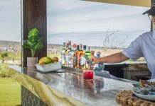 Comfort station bar at Solmar Golf Links