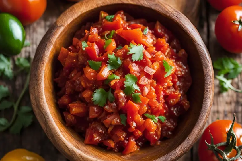 Roasted Tomato and Chili Salsa 