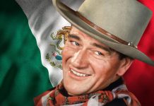 John Wayne as a Mexican cowboy