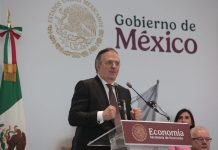 Economy Minister Marcelo Ebrard