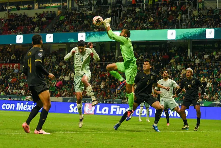 Goalie Luis Malagón made two huge saves, including one in minute 17 when the game was still scoreless.