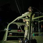 Personnel of the Mexican Army guarded the facilities of the Attorney General's Office of the State of Guerrero,