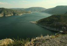 The Zimapán dam in Hidalgo, Mexico.