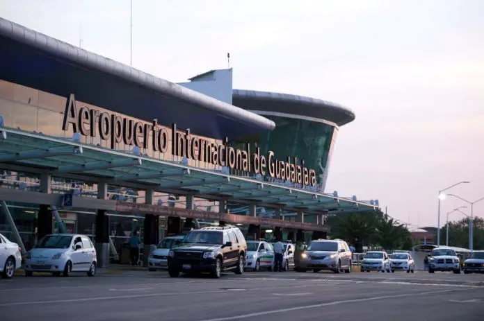 Façade of one of the Mexican airports run by GAP.