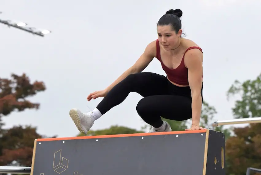 Mexico City native Ella Bucio, 27, has been involved in parkour since she was 10 years old.