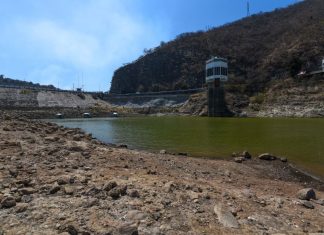 Some dams in Mexico maintain historic lows, due to the extended drought in the country.