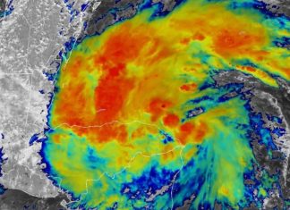 Tropical depression Sara