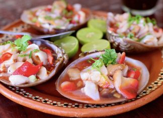 Baja California Sur seafood platters