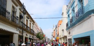 Street view of Calle Juárez (Villahermosa, Tabasco)