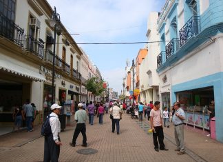 Street view of Calle Juárez (Villahermosa, Tabasco)